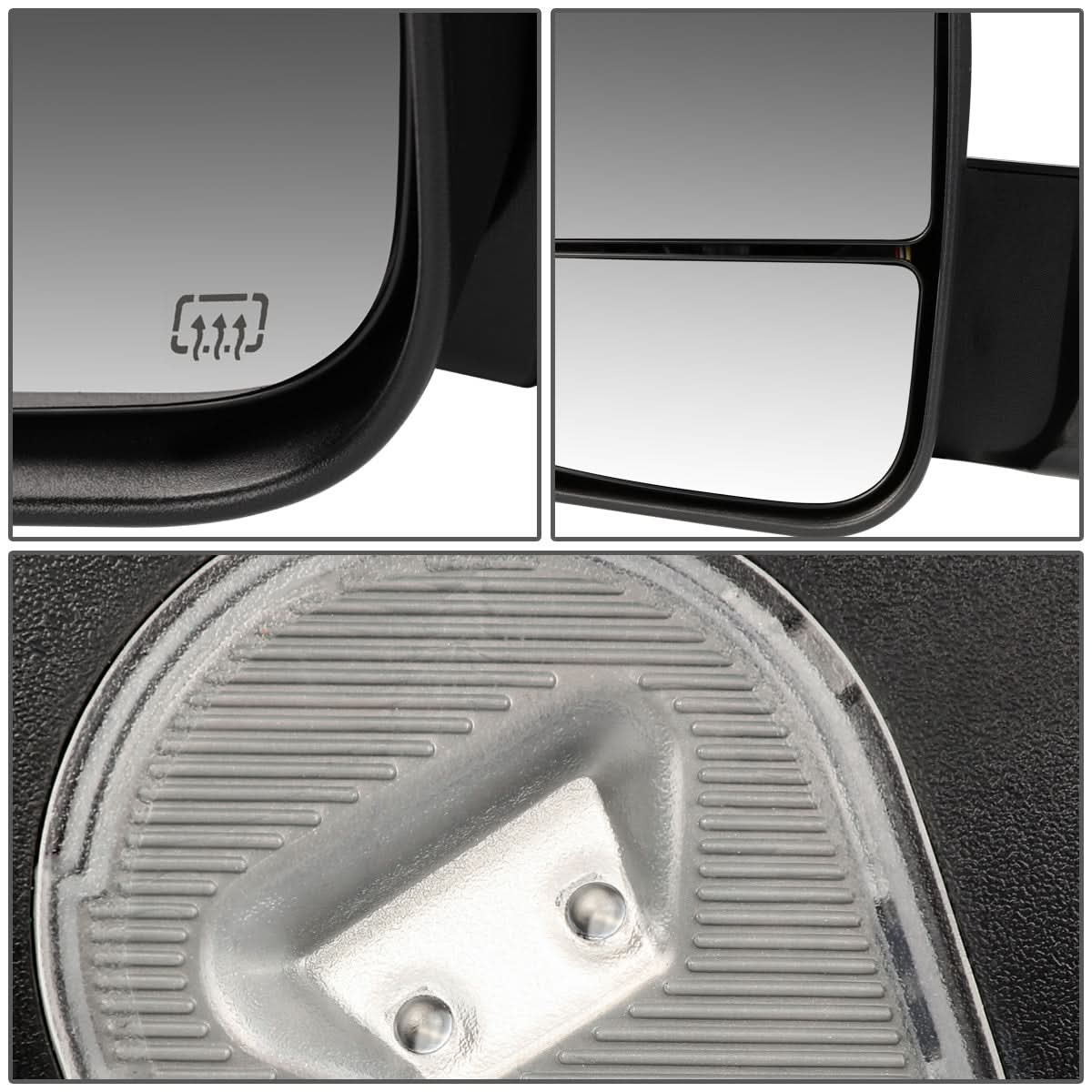 09-16 Dodge Ram Powered Heated LED Towing Mirror Left Side