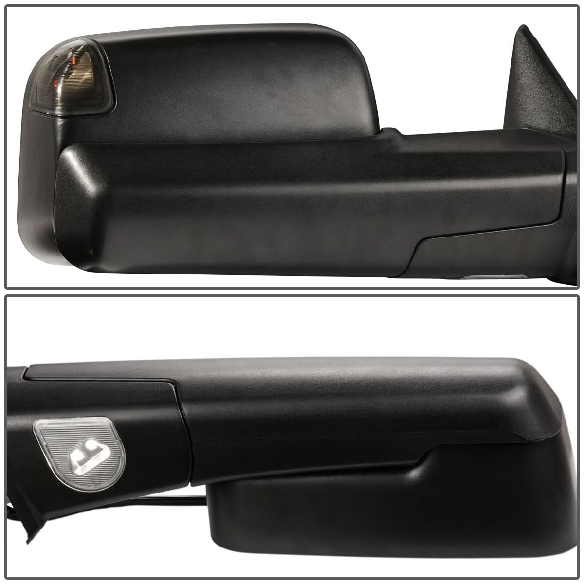 09-16 Dodge Ram Powered Heated LED Towing Mirror - Right Side