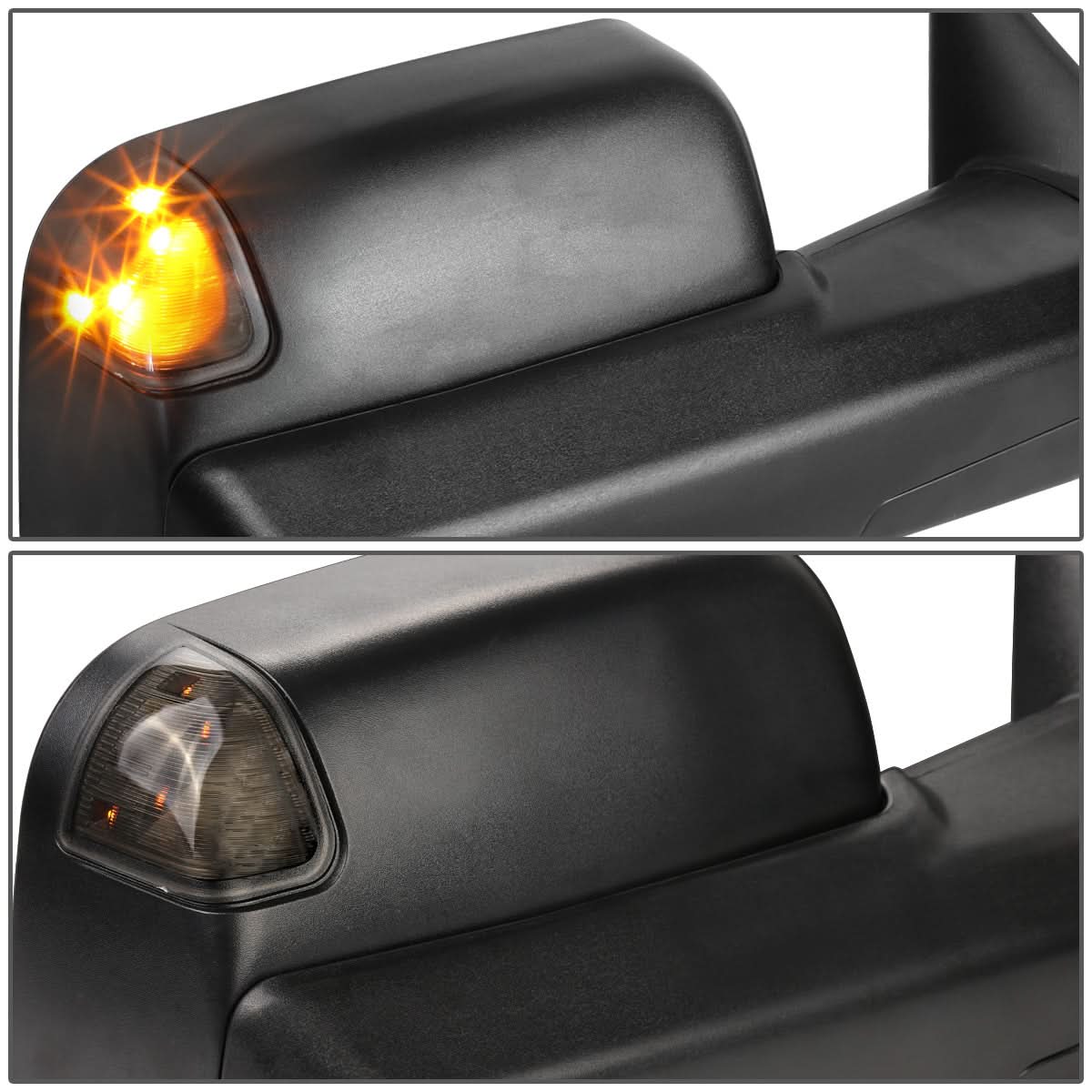 09-16 Dodge Ram Powered Heated LED Towing Mirror - Right Side
