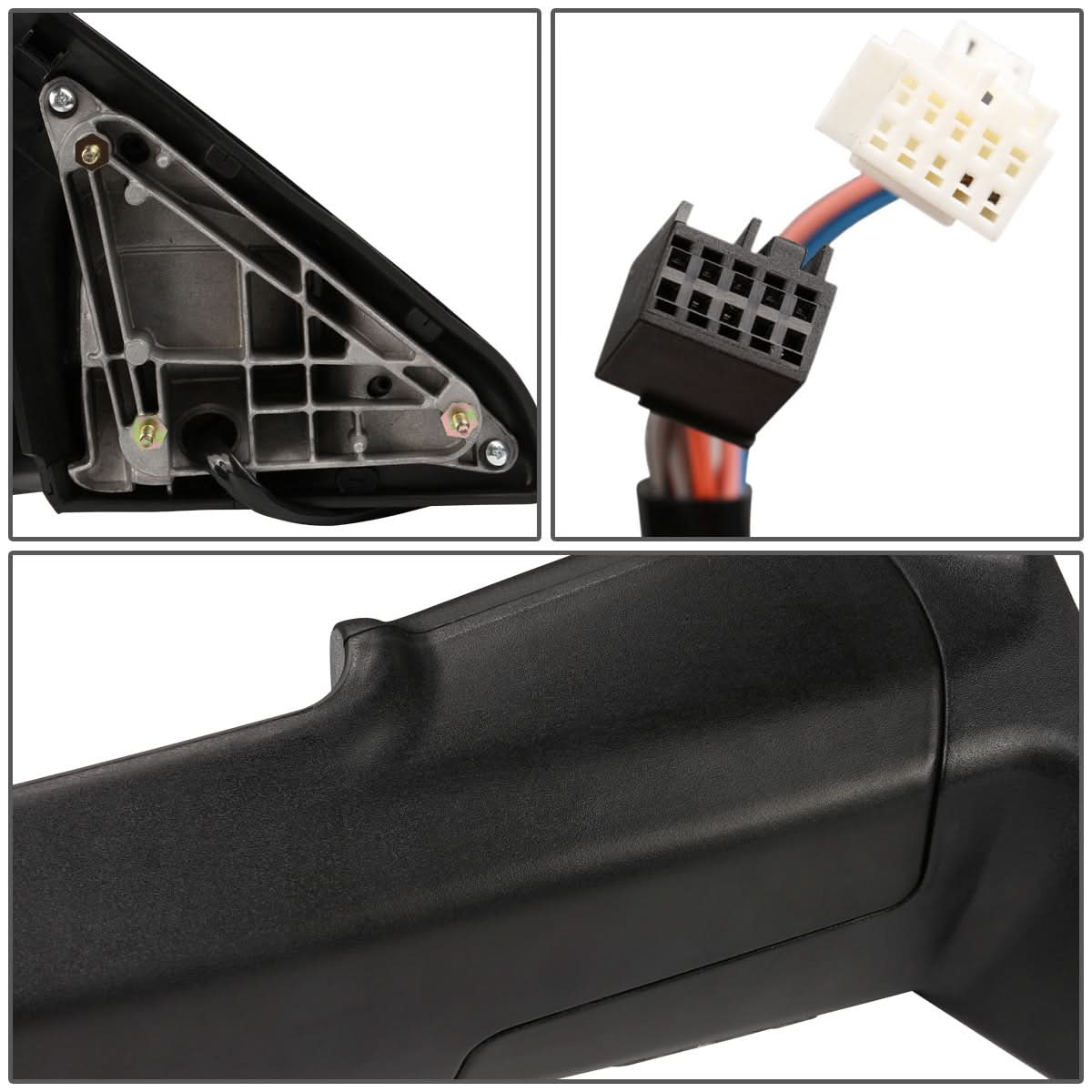 09-16 Dodge Ram Powered Heated LED Towing Mirror - Right Side
