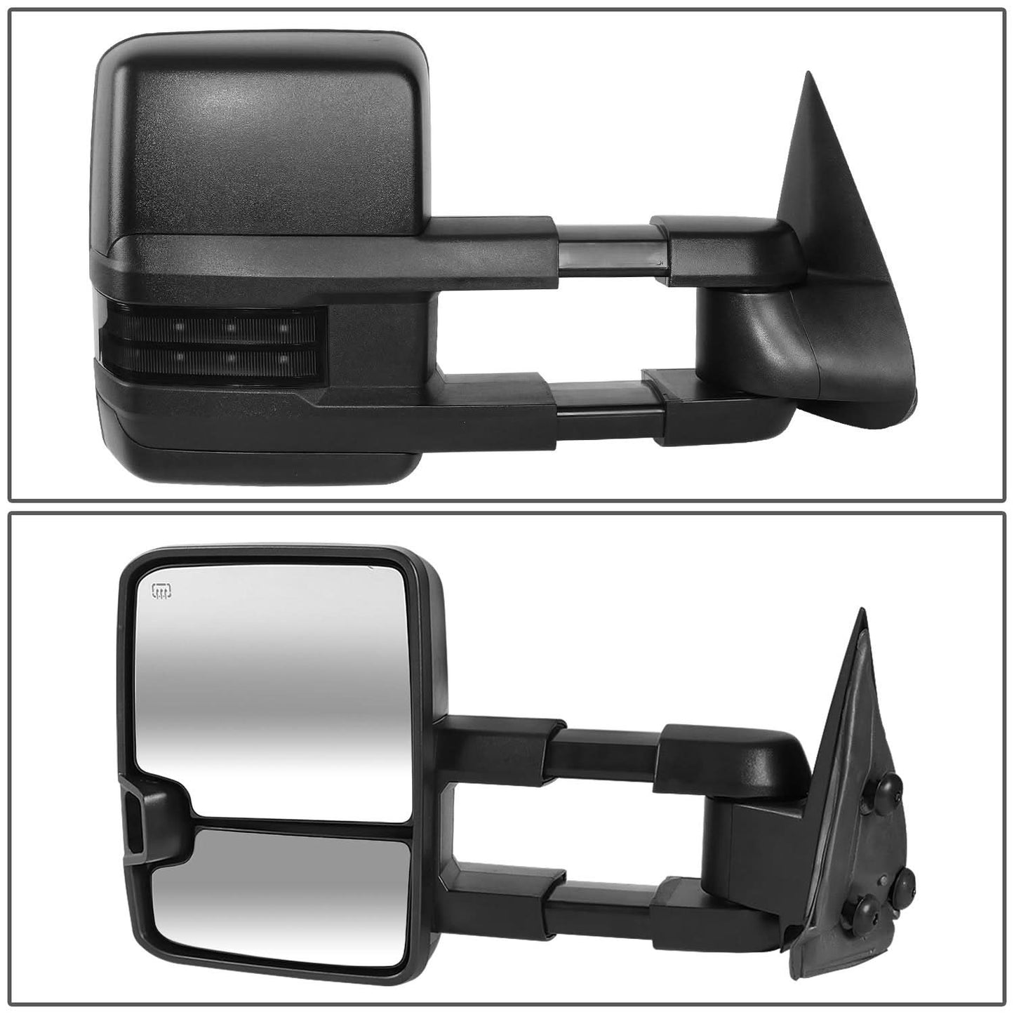03-07 Chevy Silverado Sierra Tahoe Suburban Powered Heated LED Towing Mirrors