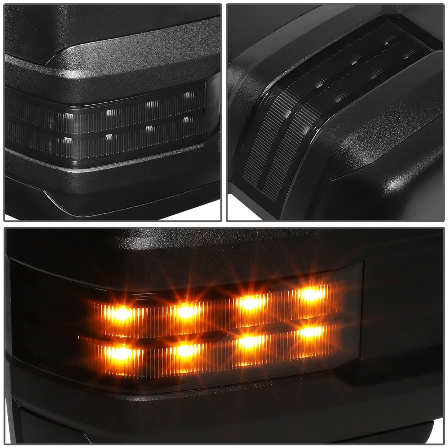 03-07 Chevy Silverado Sierra Tahoe Suburban Powered Heated LED Towing Mirrors