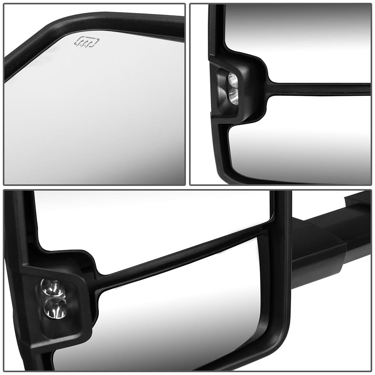 03-07 Chevy Silverado/GMC Sierra Power Heated LED Towing Mirror Left