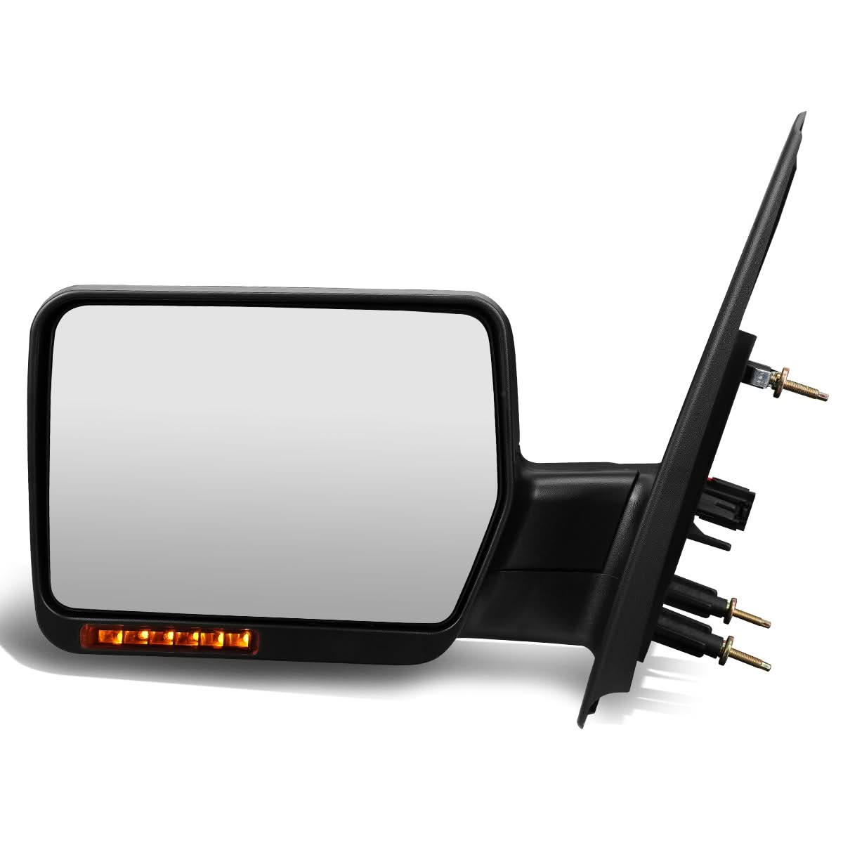 2004-2014 Ford F-150 Left Manual Towing Mirror w/ LED Signal