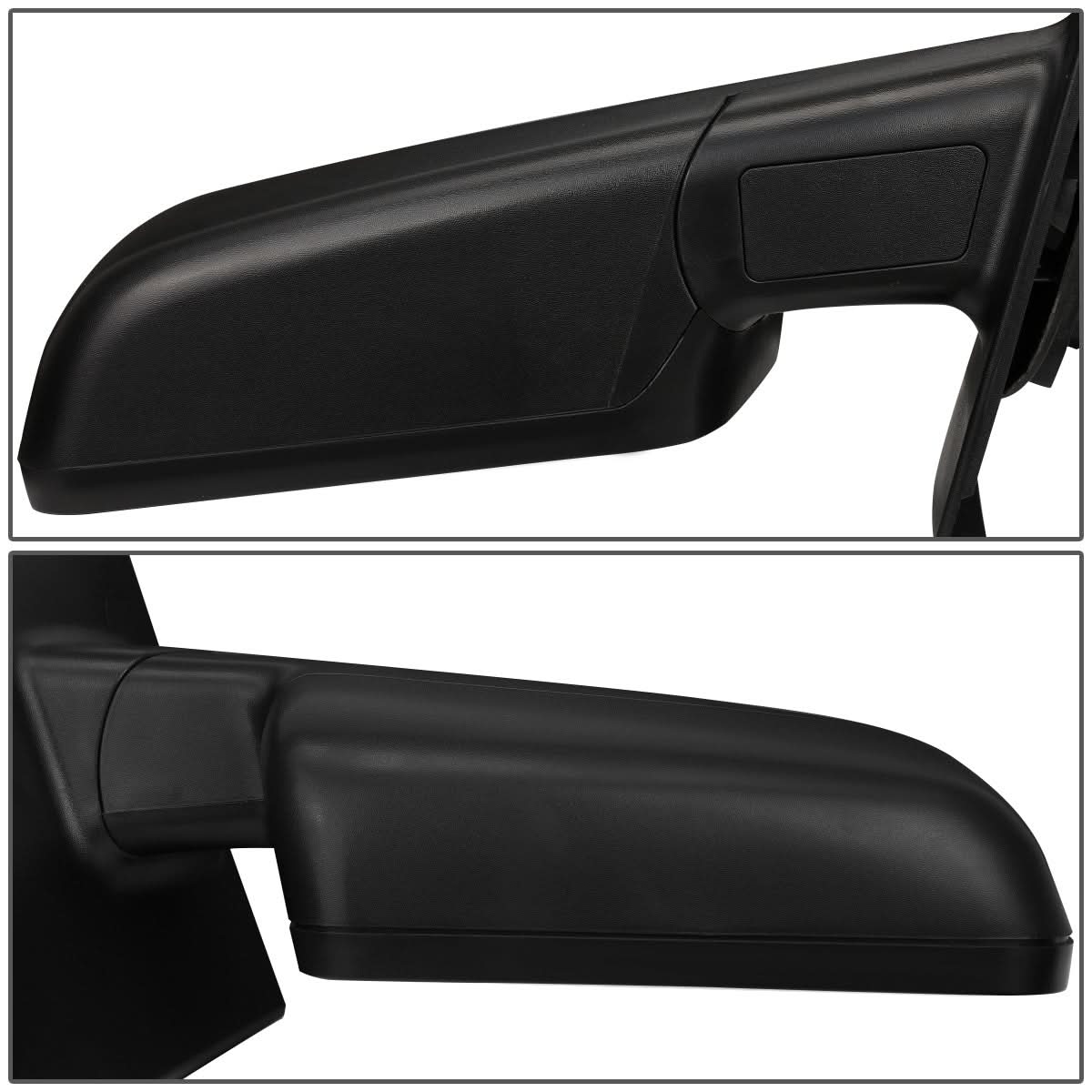 2004-2014 Ford F-150 Right Towing Mirror Manual LED Signal Black