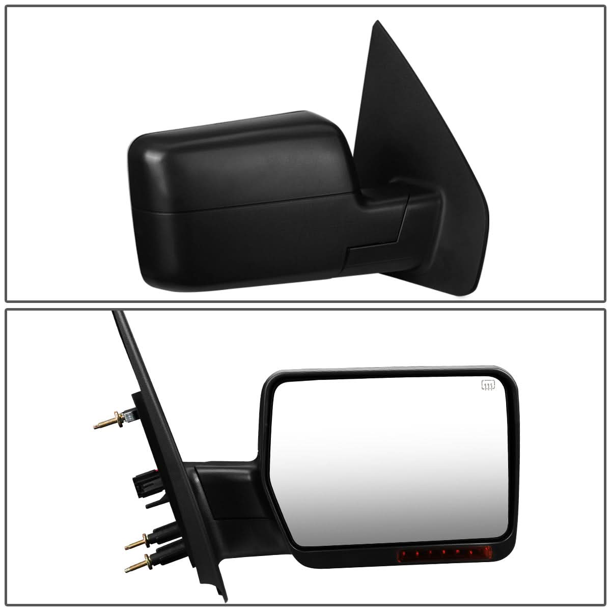 2004-2006 Ford F-150 Right Towing Mirror - Powered Heated Amber Signal
