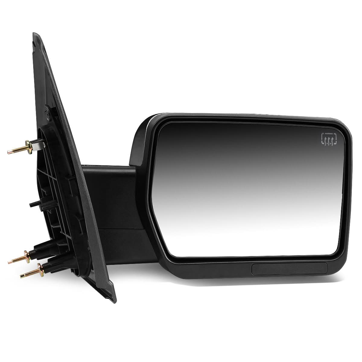 2004-2014 Ford F-150 Right Towing Mirror - Powered Heated Chrome