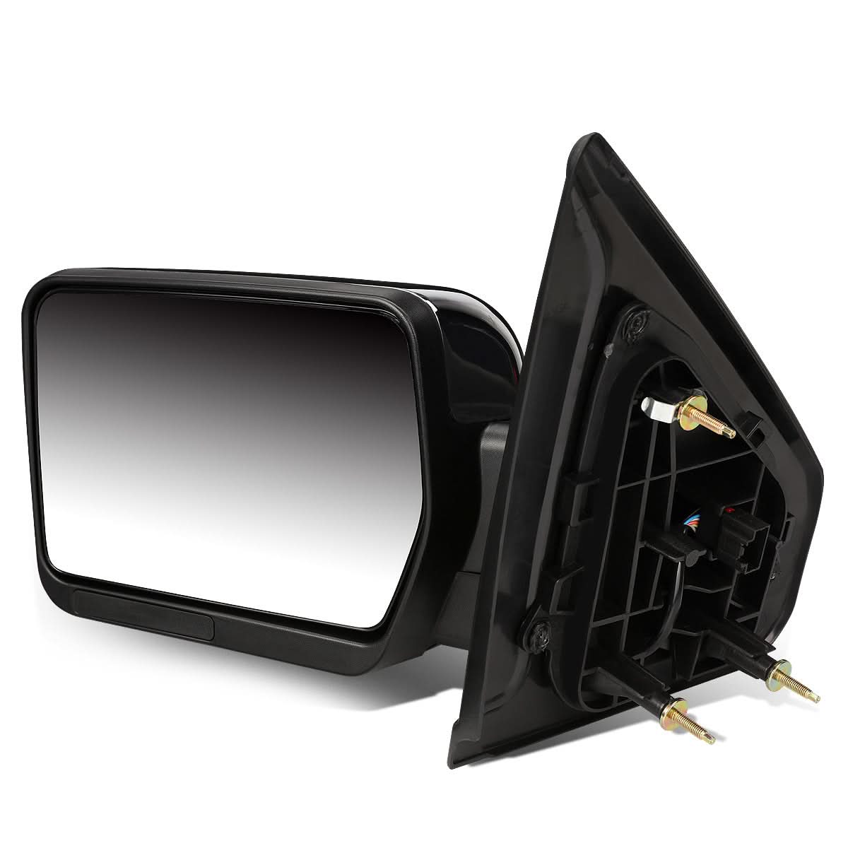 2004-2014 Ford F-150 Left Towing Mirror Manual Chrome
