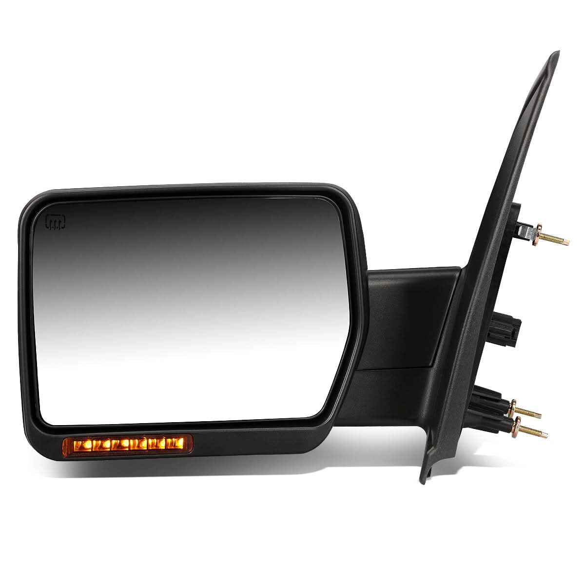 2004-2014 Ford F-150 Left Towing Mirror - Powered Heated Amber Signal