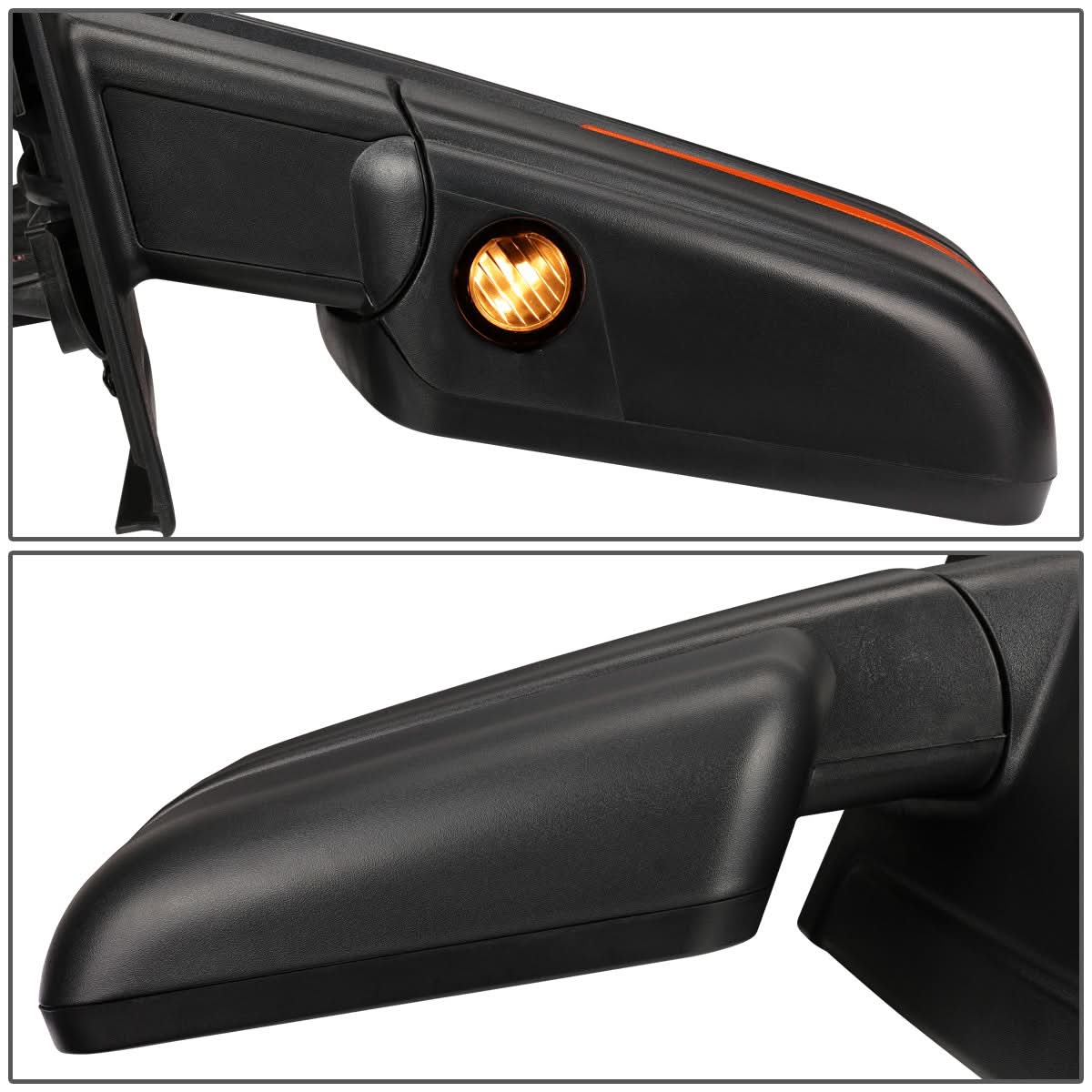 2004-2014 Ford F-150 Left Towing Mirror - Powered Heated Amber Signal