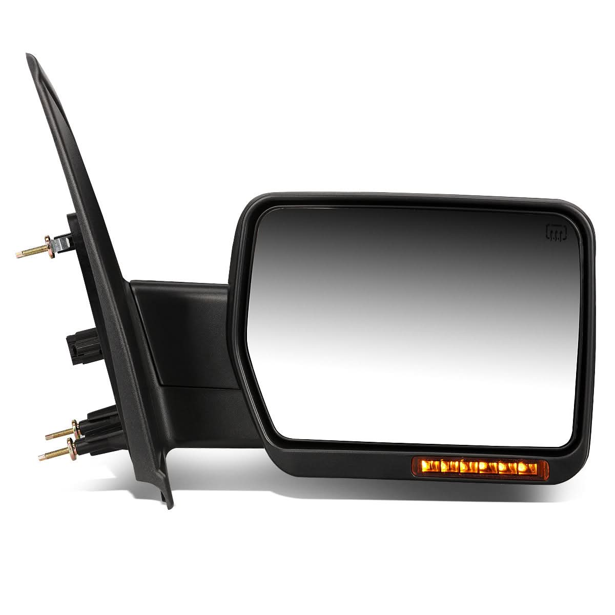 04-14 Ford F-150 Right Towing Mirror - Powered Heated Amber Signal