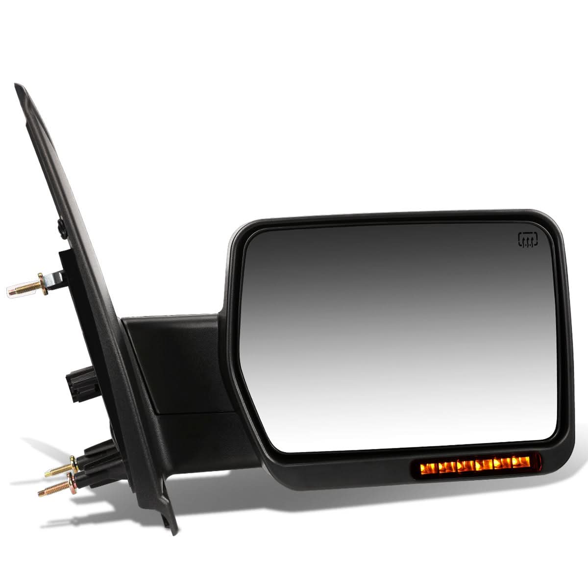 2004-2014 Ford F-150 Right Towing Mirror - Powered Heated Chrome