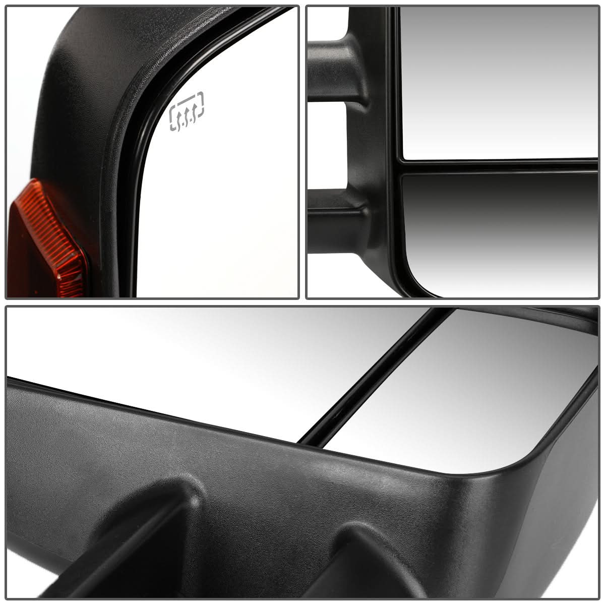 14-20 Chevrolet Silverado GMC Sierra Powered Heated Towing Mirrors