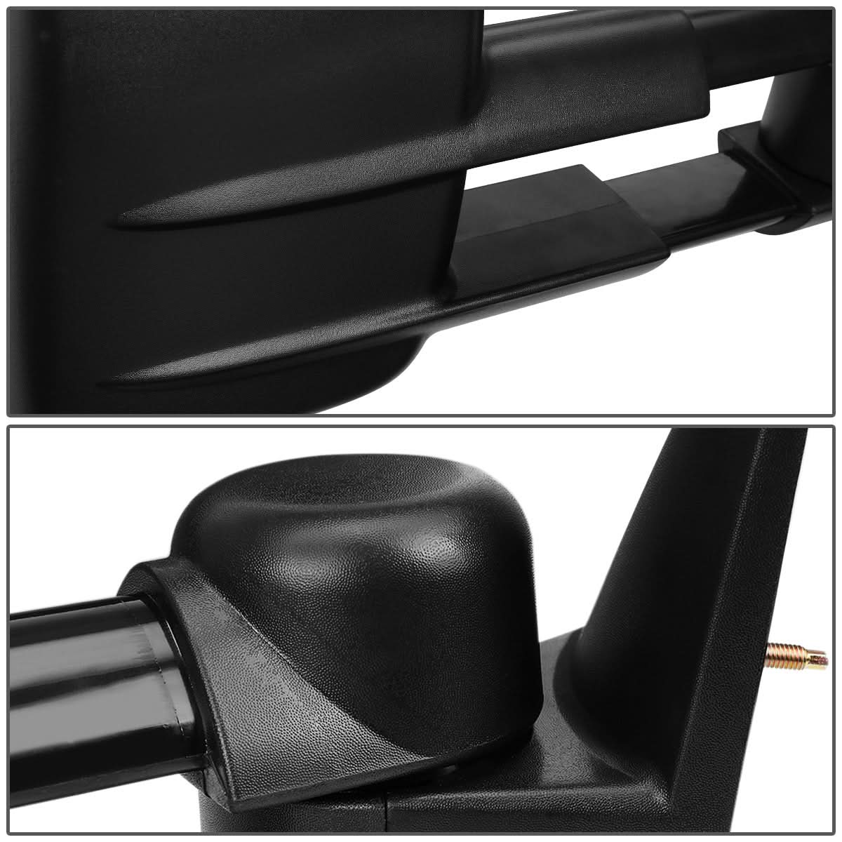 88-02 Chevrolet C/K Manual Towing Mirror Right Side Black