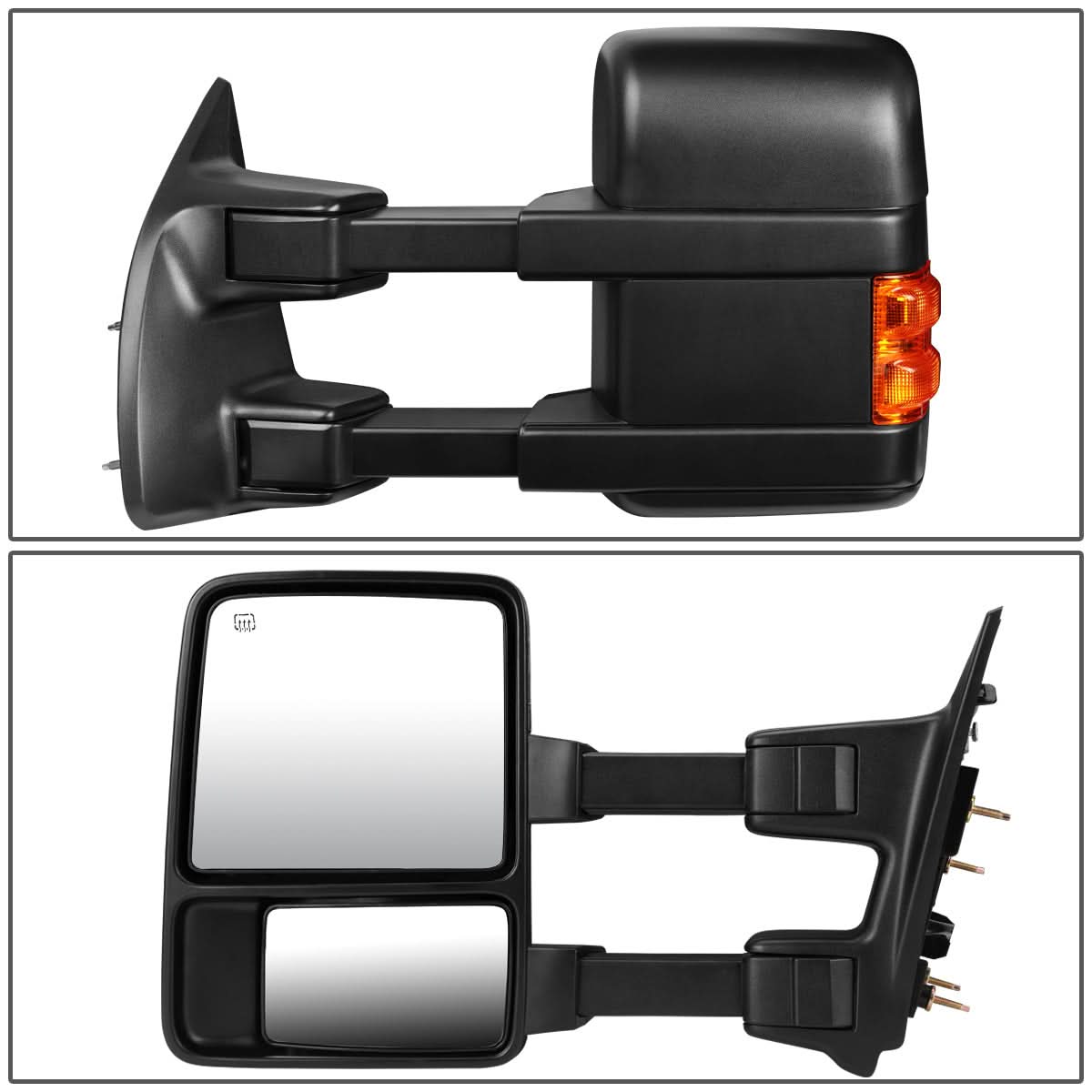 99-07 Ford F-250 F-350 F-450 F-550 Powered Heated Towing Mirror Left