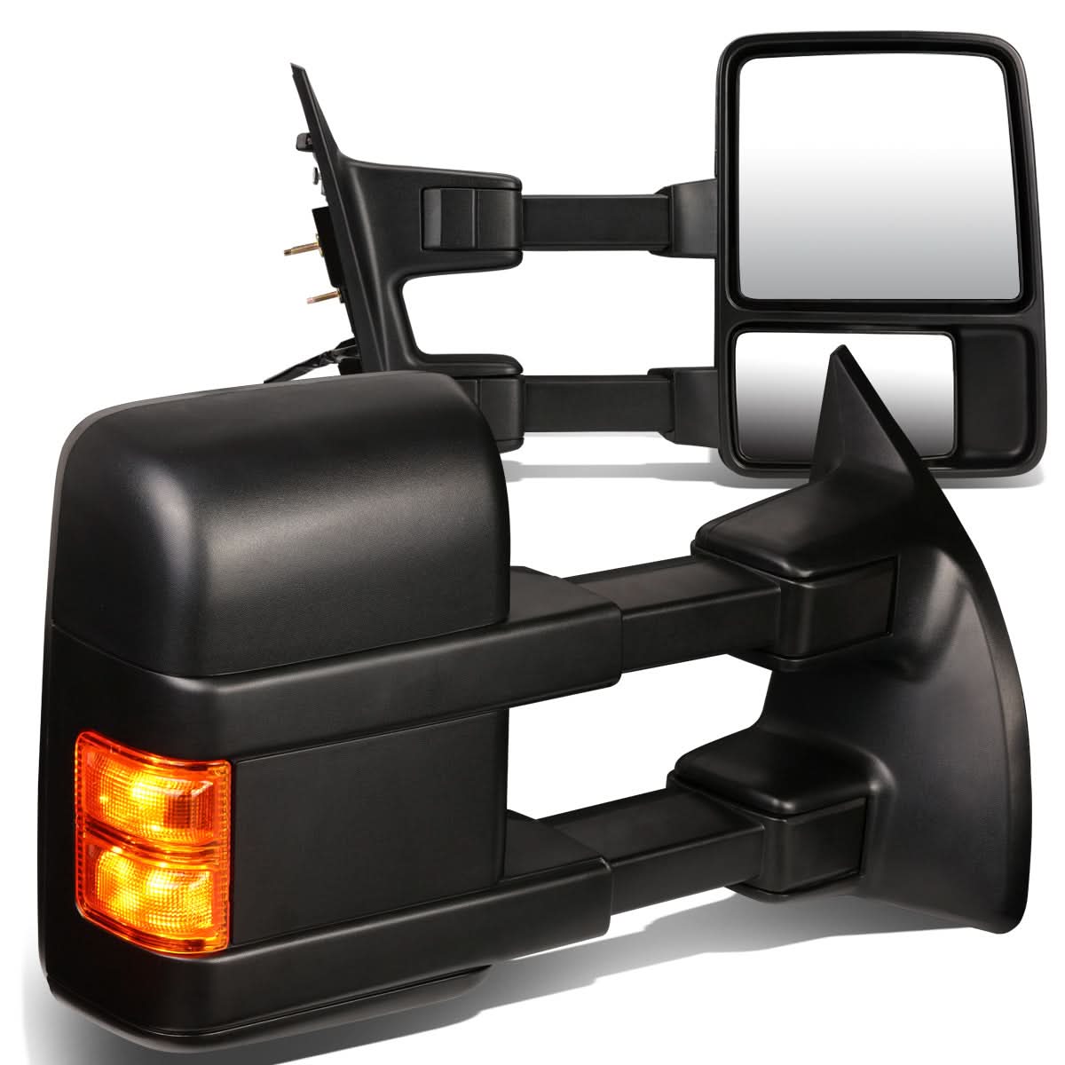 2008-2016 Ford F-250 F-350 F-450 F-550 Super Duty Manual Towing Mirrors