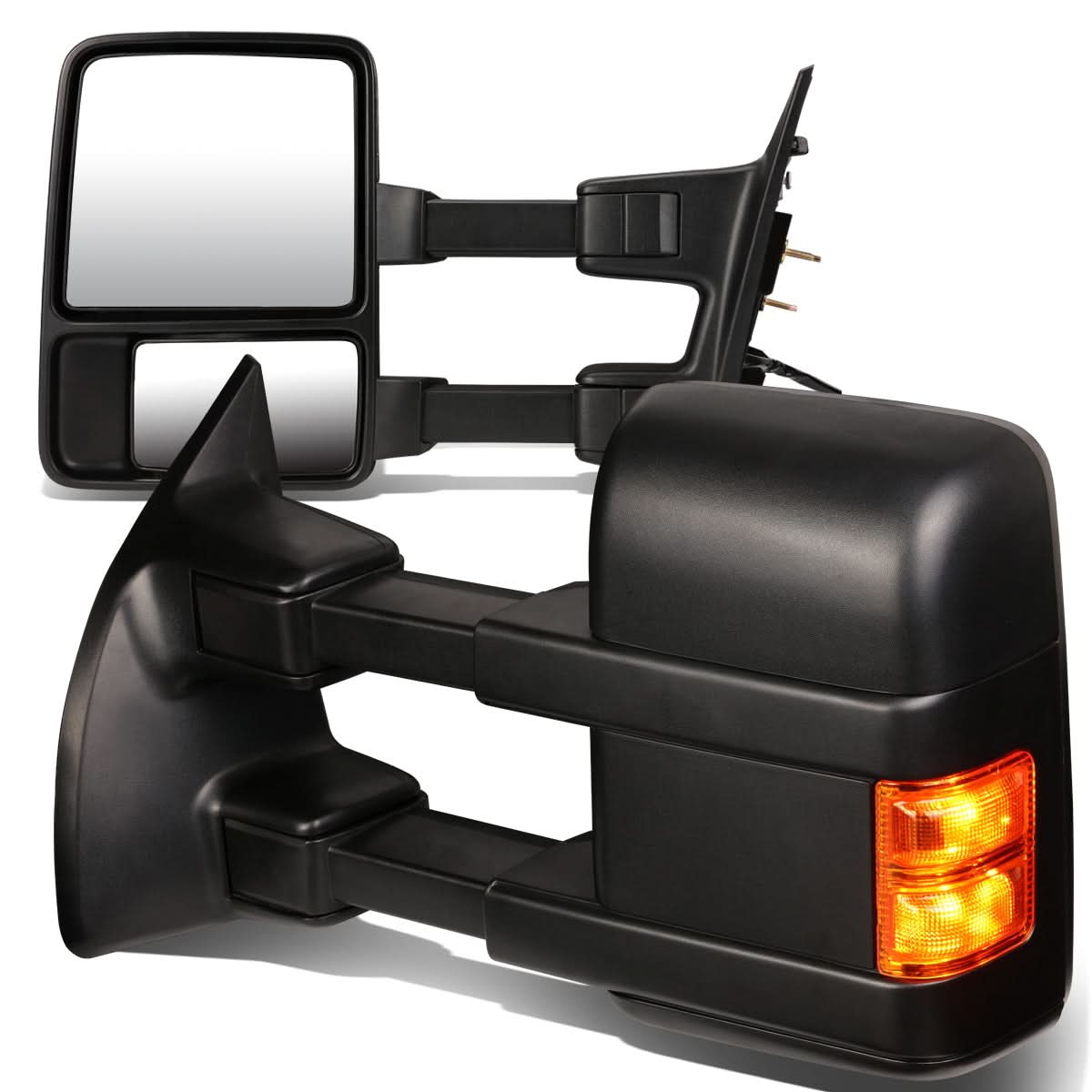 2008-2016 Ford F-250 F-350 F-450 F-550 Super Duty Manual Towing Mirrors