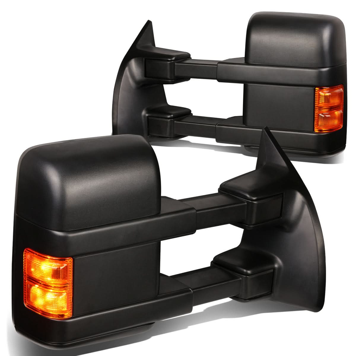 2008-2016 Ford F-250 F-350 F-450 F-550 Super Duty Manual Towing Mirrors