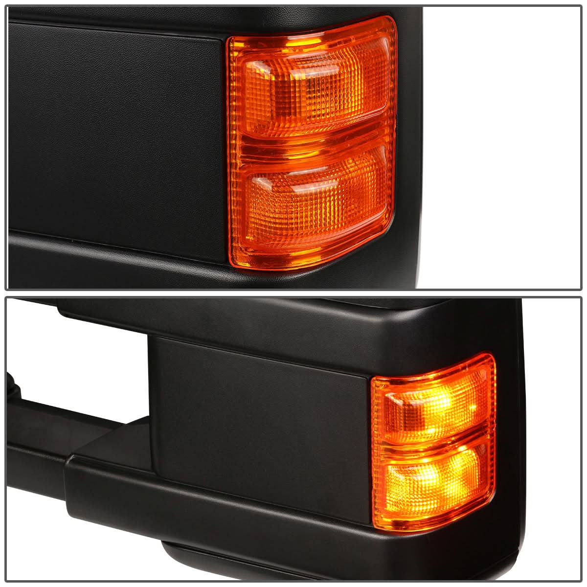 2008-2016 Ford F-250 F-350 F-450 F-550 Super Duty Manual Towing Mirrors