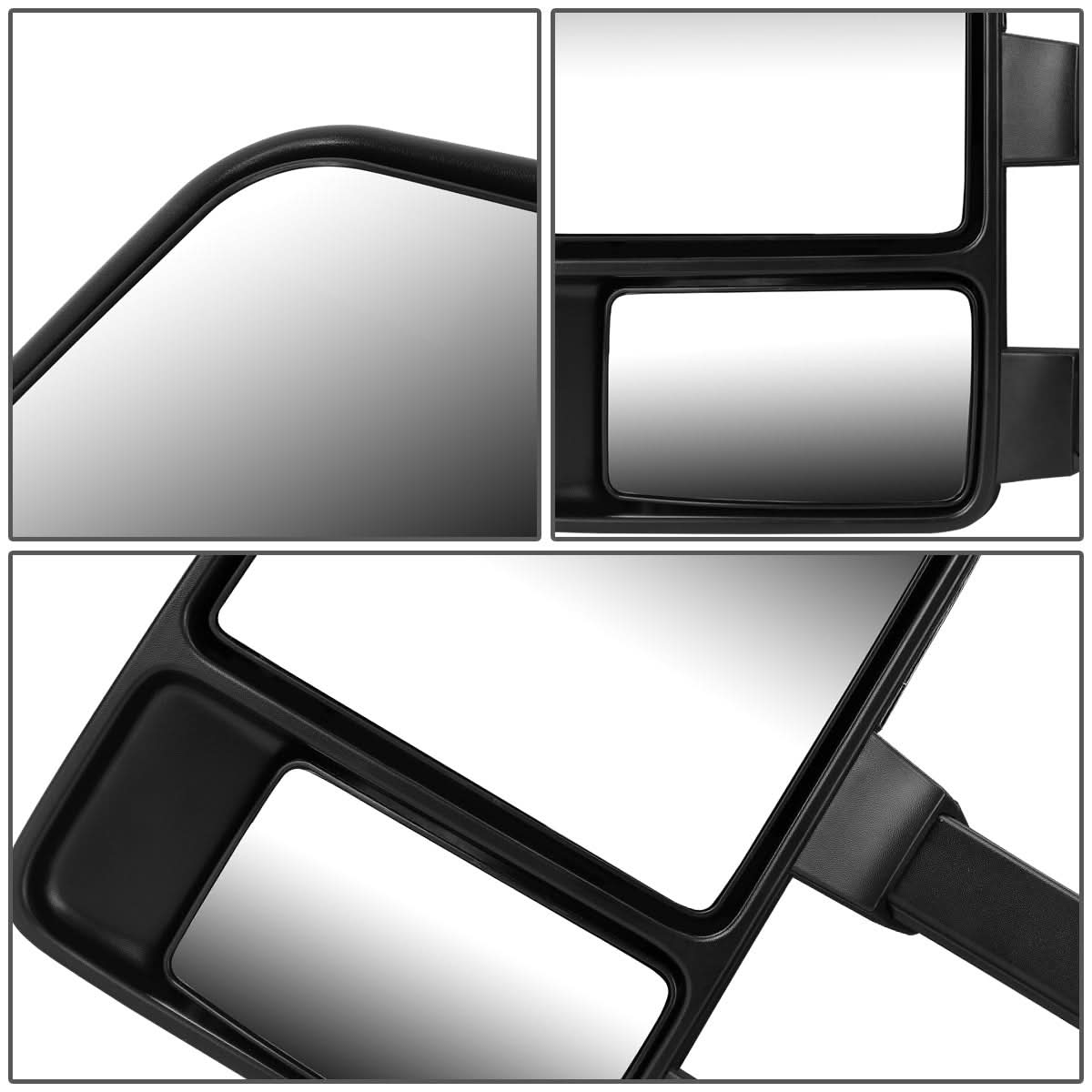 2008-2016 Ford F-250 F-350 F-450 F-550 Manual Heated LED Towing Mirror