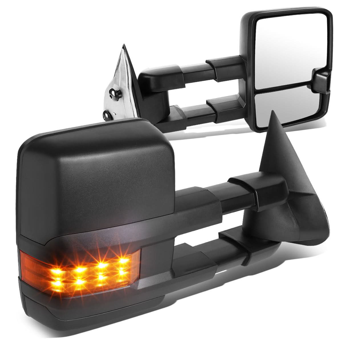 1999-2006 Chevrolet Silverado GMC Sierra Towing Mirrors LED Signal Pair