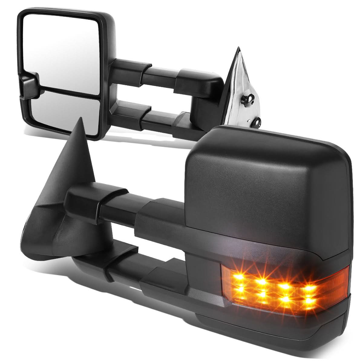1999-2006 Chevrolet Silverado GMC Sierra Towing Mirrors LED Signal Pair