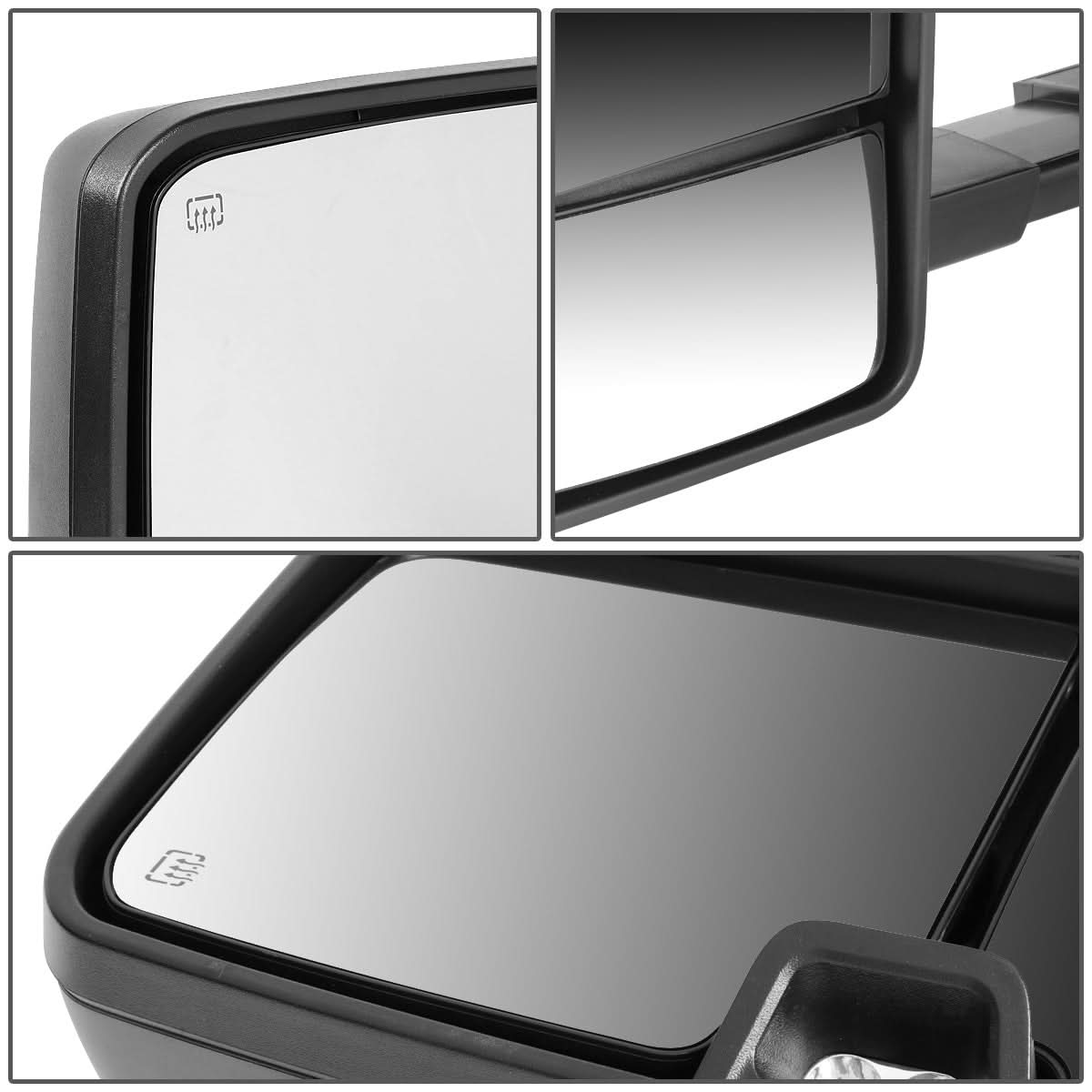 99-06 Chevy Silverado GMC Sierra Towing Mirrors Powered Heated LED