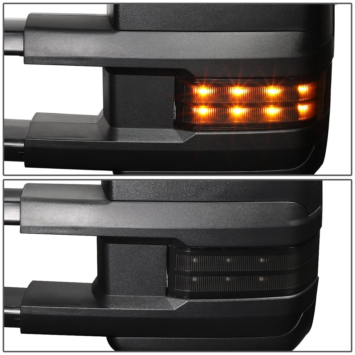 99-06 Chevy Silverado GMC Sierra Powered Heated LED Towing Mirrors
