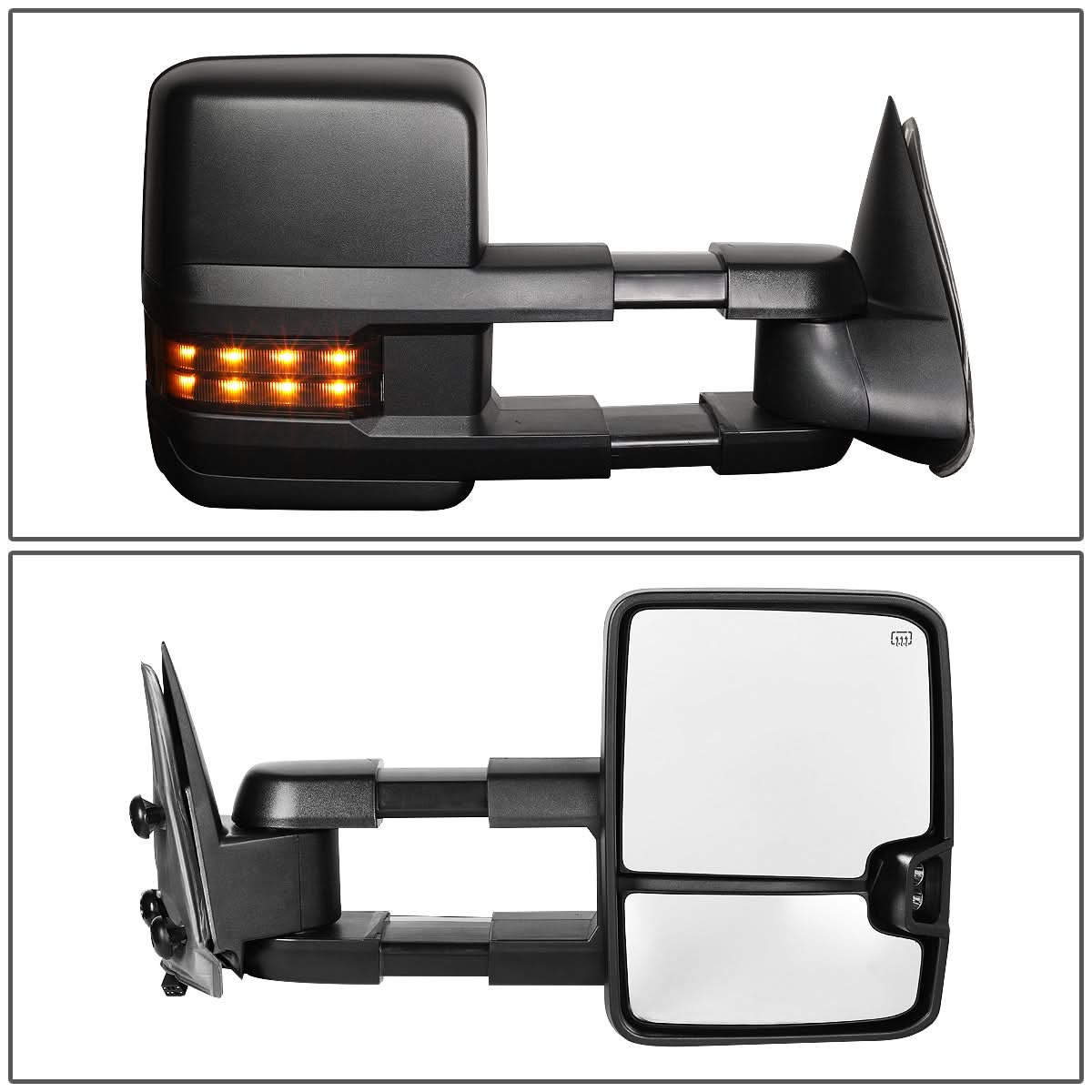 99-06 Chevy Silverado GMC Sierra Towing Mirror Right Heated LED