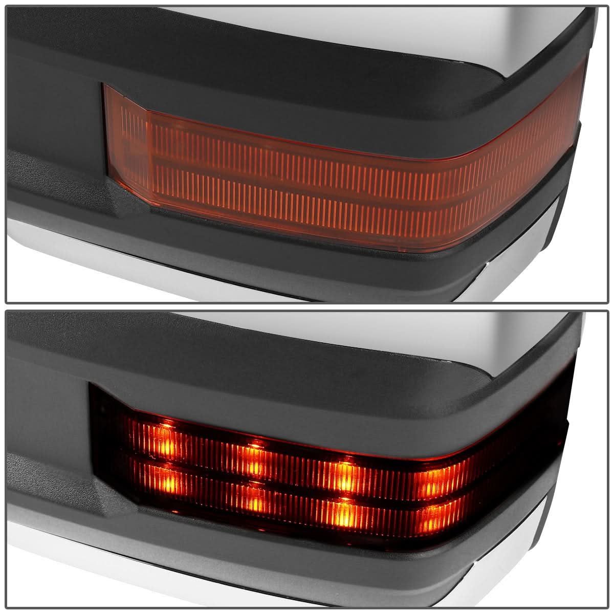 99-06 Chevy Silverado GMC Sierra Powered Heated LED Towing Mirrors