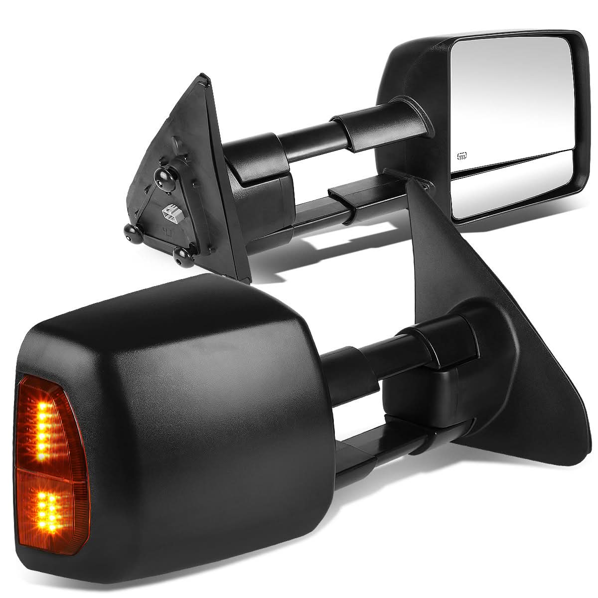 07-16 Toyota Tundra Powered Heated LED Towing Mirrors - Pair