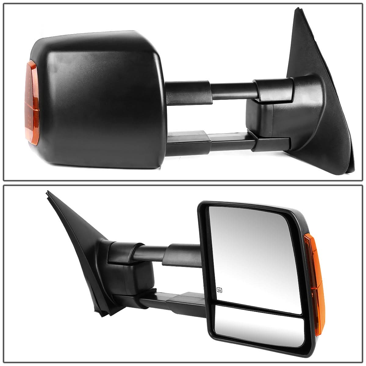 2007-2016 Toyota Tundra Powered Heated LED Towing Mirror - Right