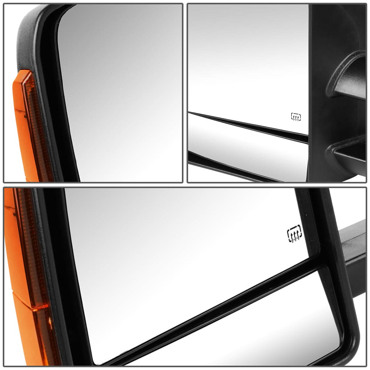2007-2016 Toyota Tundra Powered Heated LED Towing Mirror - Right