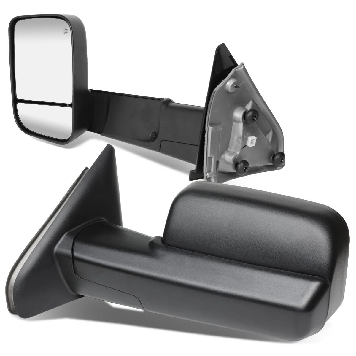 02-08 Dodge Ram 1500 / 03-09 Ram 2500 3500 Powered Heated Towing Mirrors