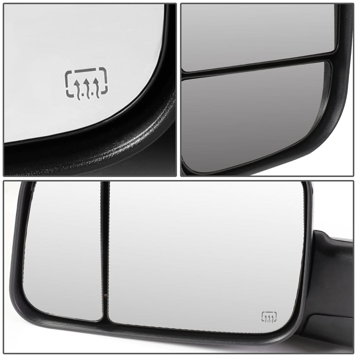02-08 Dodge Ram 1500 / 03-09 Ram 2500 3500 Powered Heated Towing Mirrors