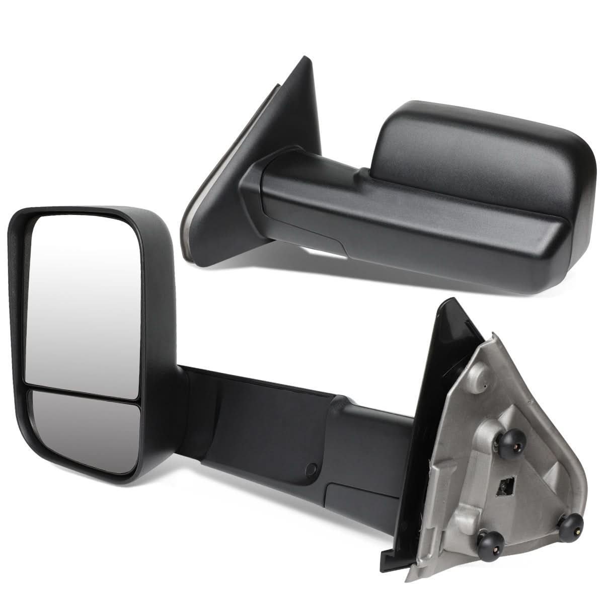 02-08 Dodge Ram 1500 03-09 Ram 2500 3500 Manual Heated Towing Mirrors