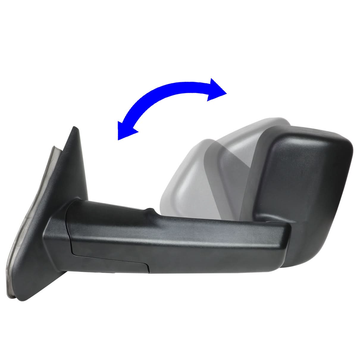 02-08 Dodge Ram 1500 03-09 Ram 2500 3500 Manual Heated Towing Mirrors