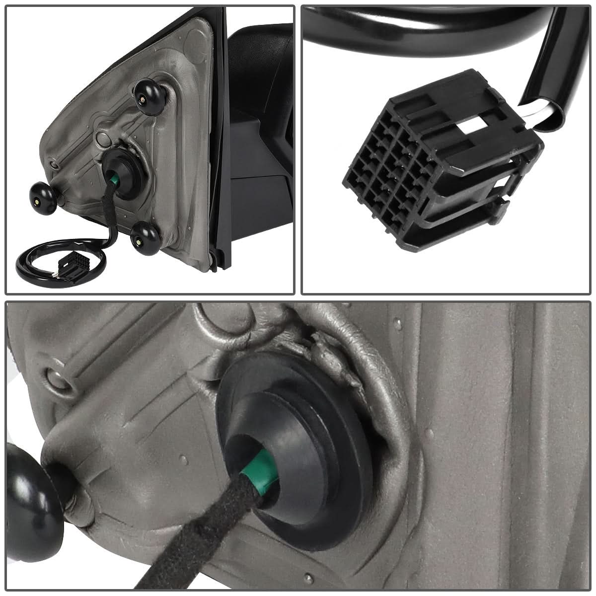 2014-2018 Chevrolet Silverado GMC Sierra Right Towing Mirror Powered Heated
