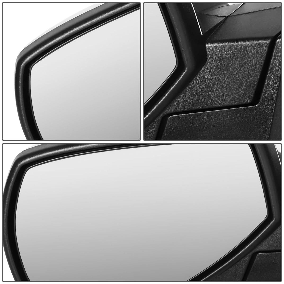 14-18 Chevy Silverado GMC Sierra Towing Mirror Left Powered Heated Chrome