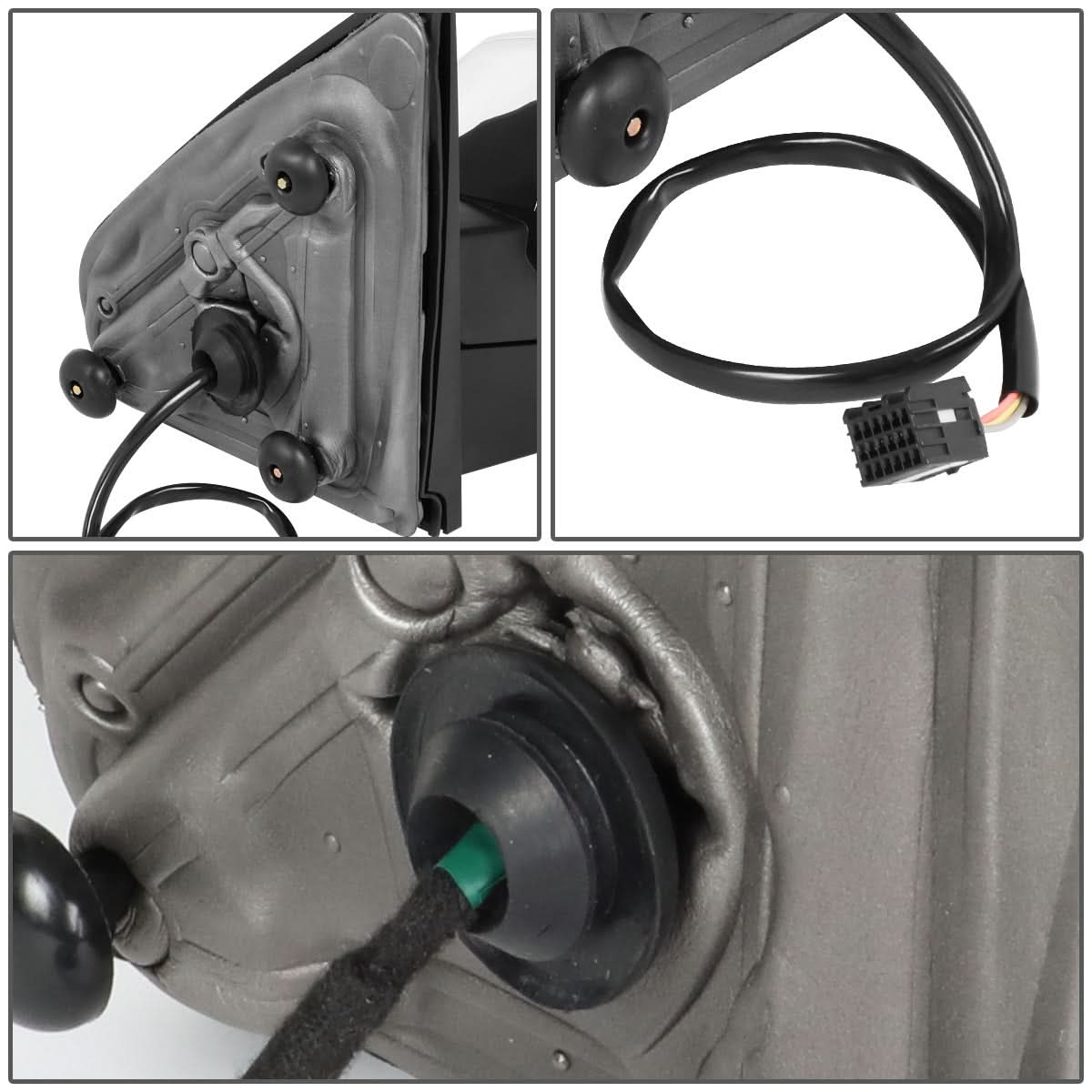 2014-2018 Chevrolet Silverado GMC Sierra Towing Mirror - Right Heated