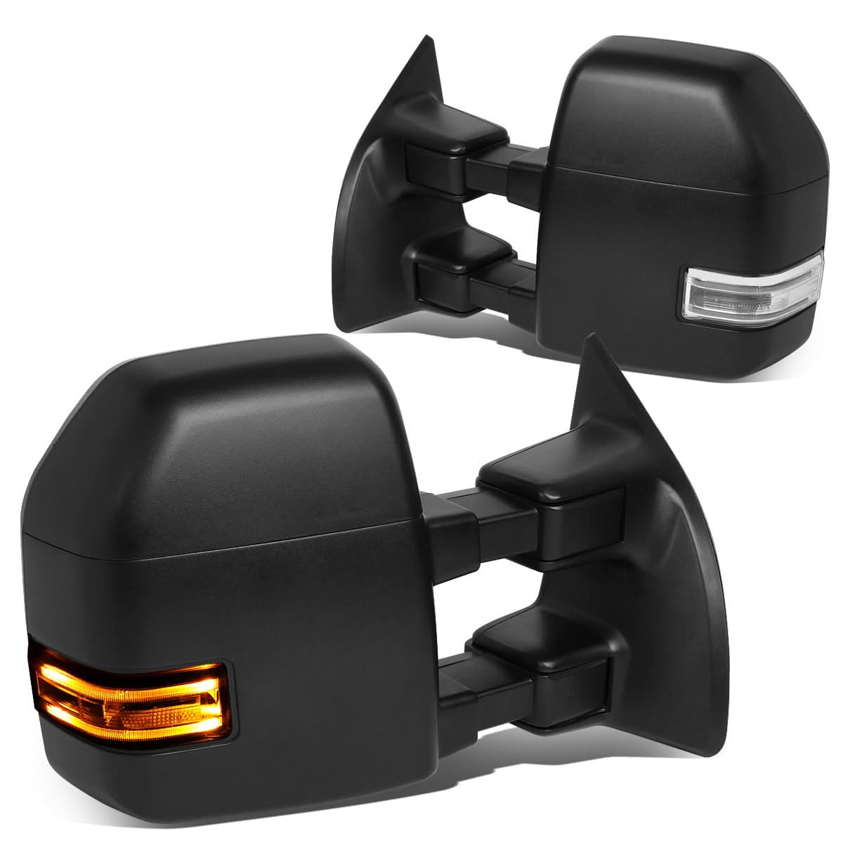 08-16 Ford F-250 F-350 F-450 F-550 Powered Heated Towing Mirrors LED