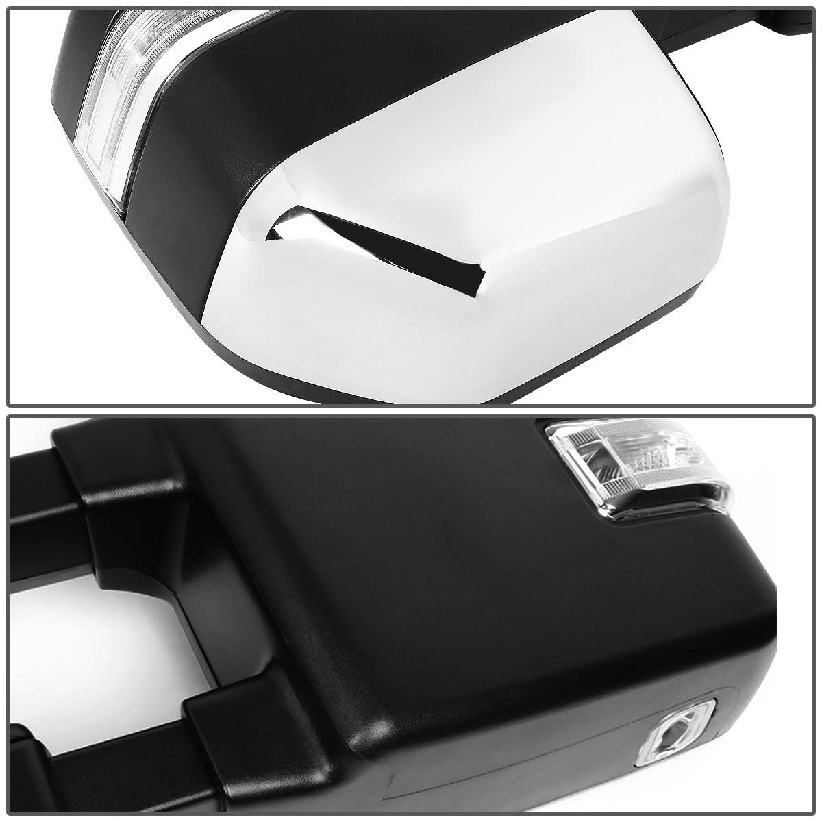 2008-2016 Ford F-250 F-350 F-450 F-550 Powered Heated Towing Mirrors