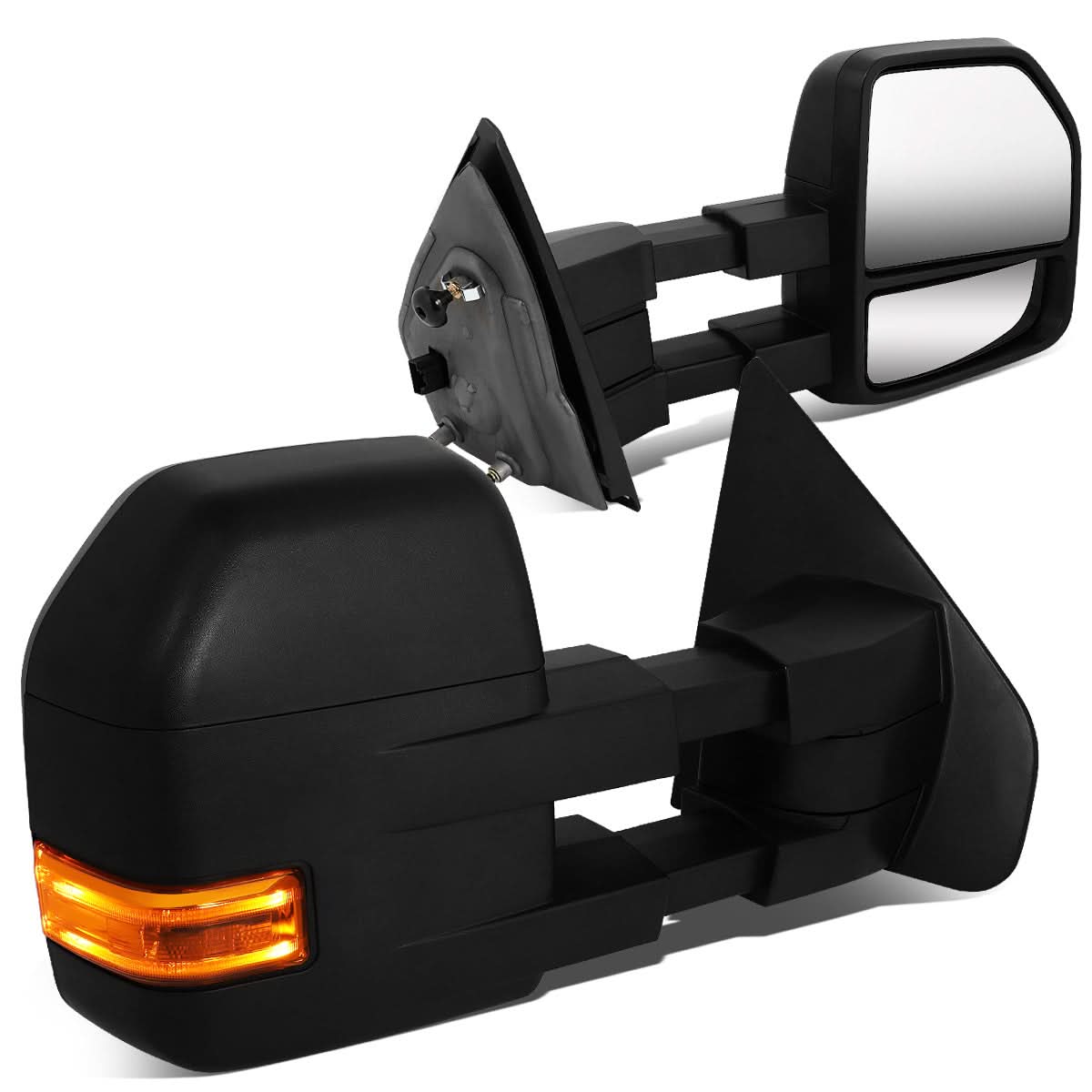 04-14 Ford F-150 Manual Towing Mirrors with Puddle Light & LED Signal