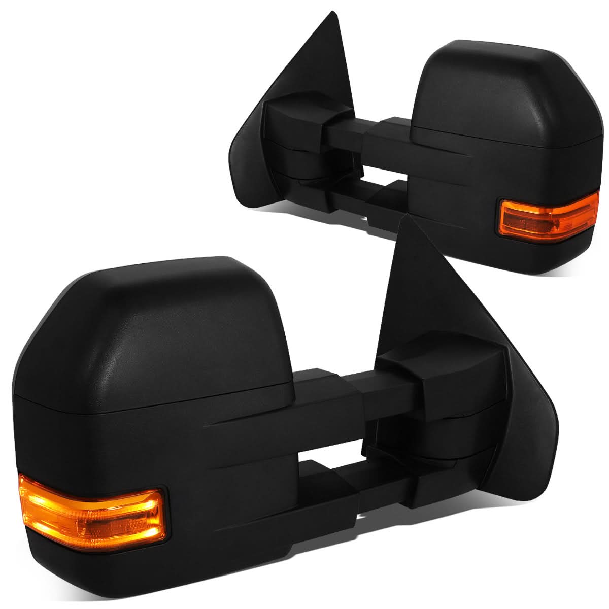 04-14 Ford F-150 Manual Towing Mirrors with Puddle Light & LED Signal