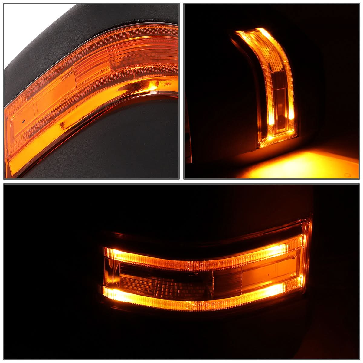 04-14 Ford F-150 Manual Towing Mirrors with Puddle Light & LED Signal