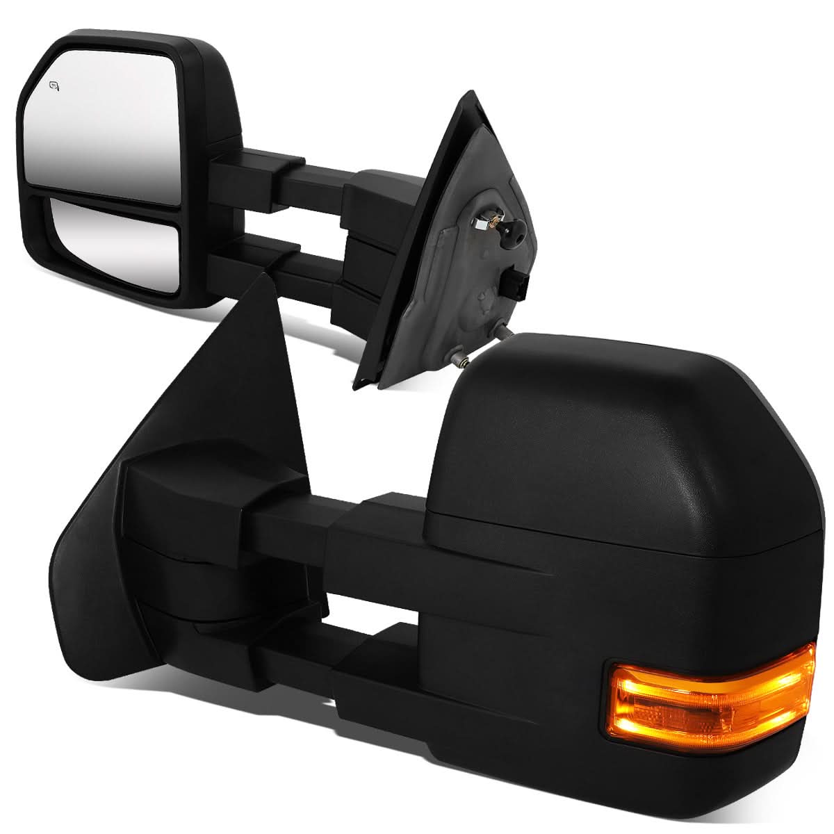 2004-2014 Ford F-150 Powered Heated Towing Mirrors with Puddle Lights
