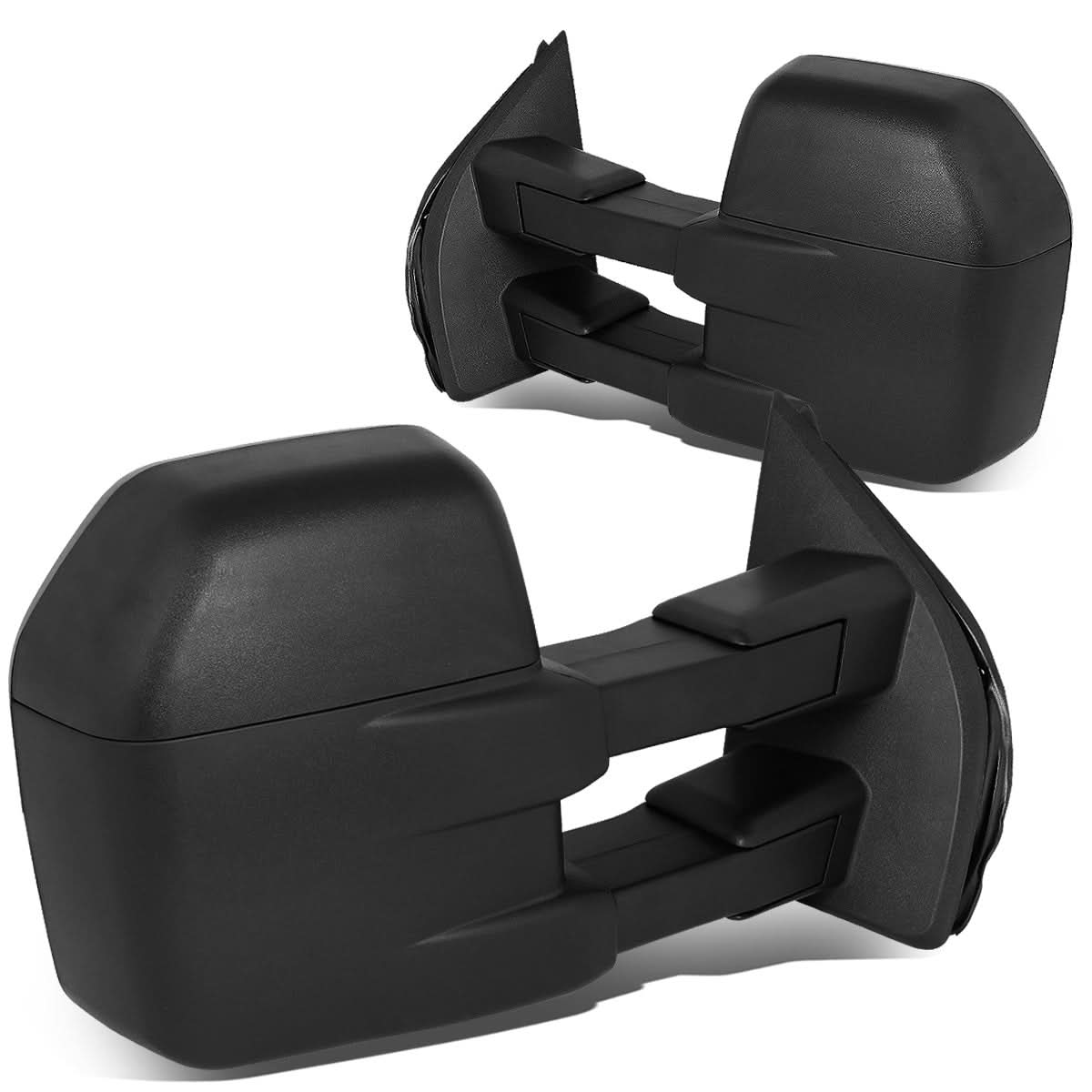 2015-2018 Ford F-150 OE Style Towing Mirrors - Powered Heated Black