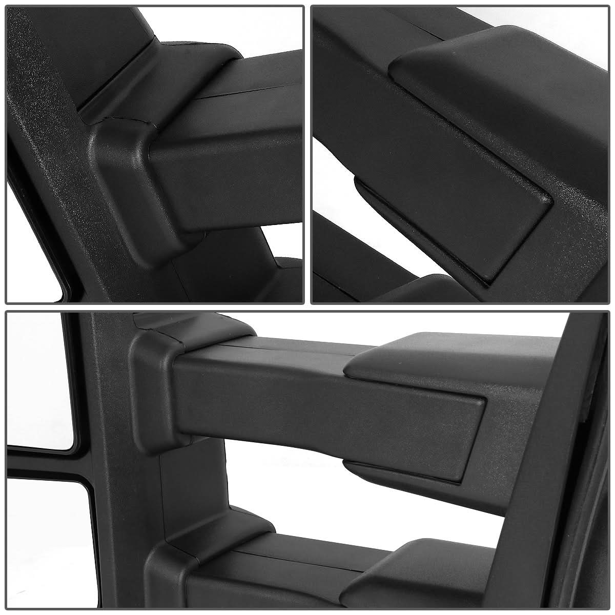 2015-2018 Ford F-150 OE Style Towing Mirrors - Powered Heated Black