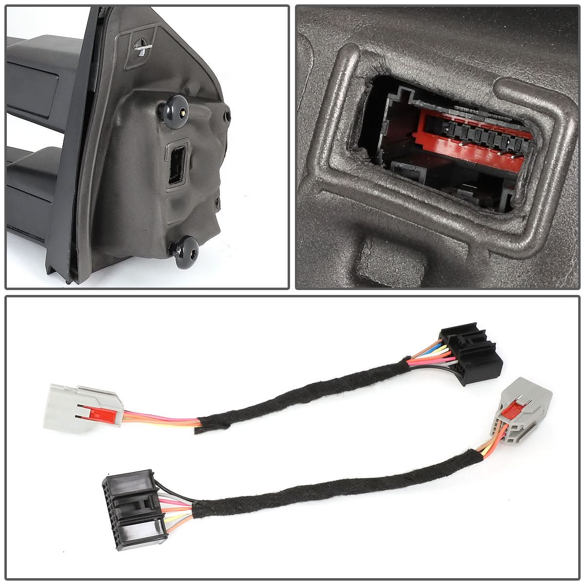 2015-2018 Ford F-150 OE Style Towing Mirrors - Powered Heated Black