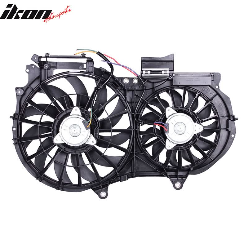 2005-2008 Audi A4 GEN 3 2003-2009 A4 Cabrio Dual Cooling Fan Assembly